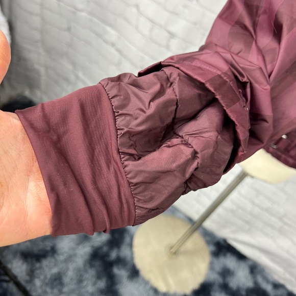 🏂|•BURTON•| Burgundy Plaid Snow Ski Snowboard Jacket Size Medium - Picture 10 of 16